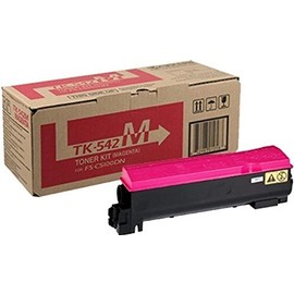 Kyocera 1T02HLBUS0 Model TK-542M Magenta Toner Cartridge For use with Kyocera FS-C5100DN Color Network Laser Printer, Up to 4000 Pages Yield at 5% Average Coverage