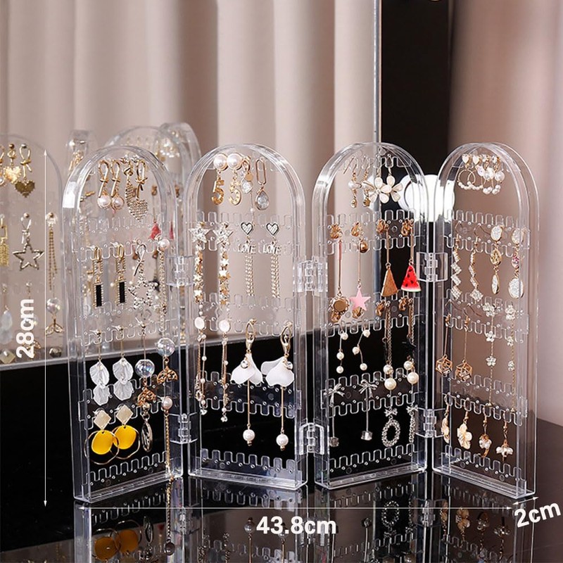 Jadin Jewellery Stand, Chain Storage, Jewellery Holder, Foldable Acrylic Chain