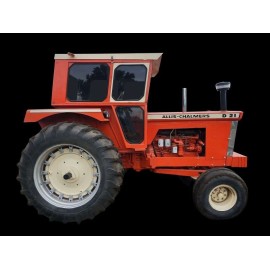 Allis Chalmers Model D21 Series 2 Turbocharged Tractor NEW Metal Sign: 12x16"