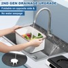 33 inch Sink Splash Guard Mat Faucet Drying Silicone Handle
