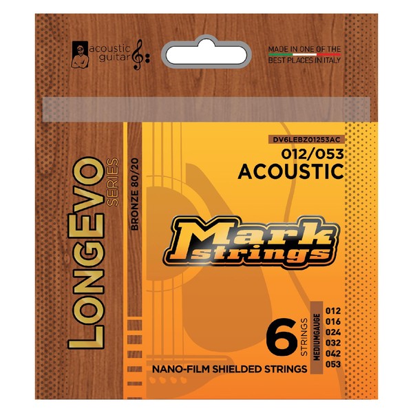 DV Mark Longevo Series - Acoustic Guitar 6 Strings Set,