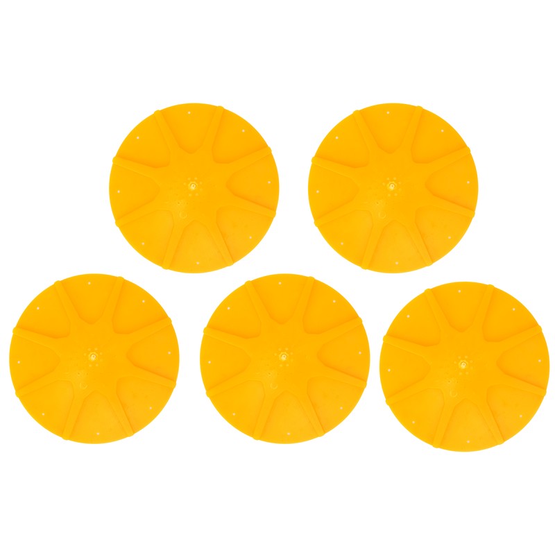 5 Pieces of 8‑Way Bee Escape Equipment Beekeeping Beehive Round