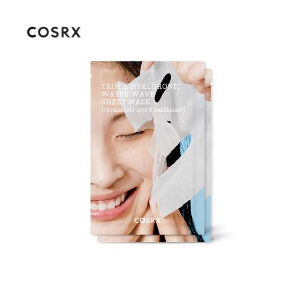COSRX Hydrium Triple Hyaluronic Water Wave Sheet Mask 20ml*2ea