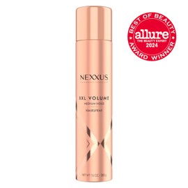 Nexxus Medium-Hold Hairspray XXL Volume for Sky-High Volume & 48H Frizz Control, with StyleProtect Technology 10 oz