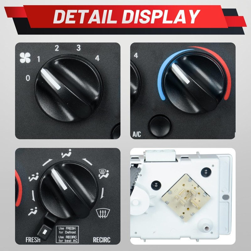 Upgraded AC Heater Climate Control Module Compatible with Mack Ch613