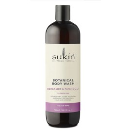 Sukin Australian Natural Botanical Body Wash With Bergamot & Patchouli - 16.9 Oz
