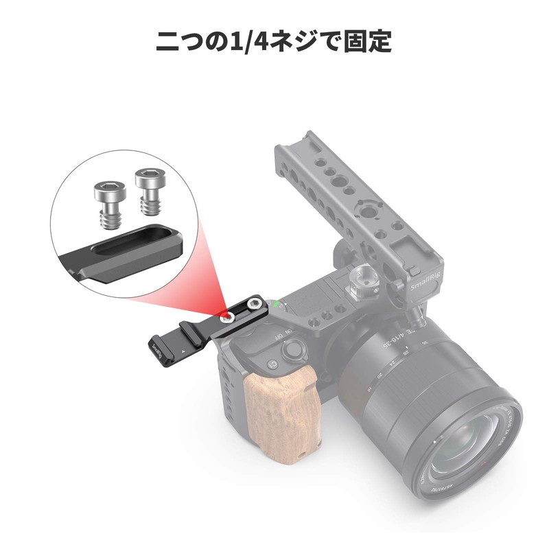 SmallRig Cold Shoe Mount Extension Cold Shoe Adapter Shoe Accessories
