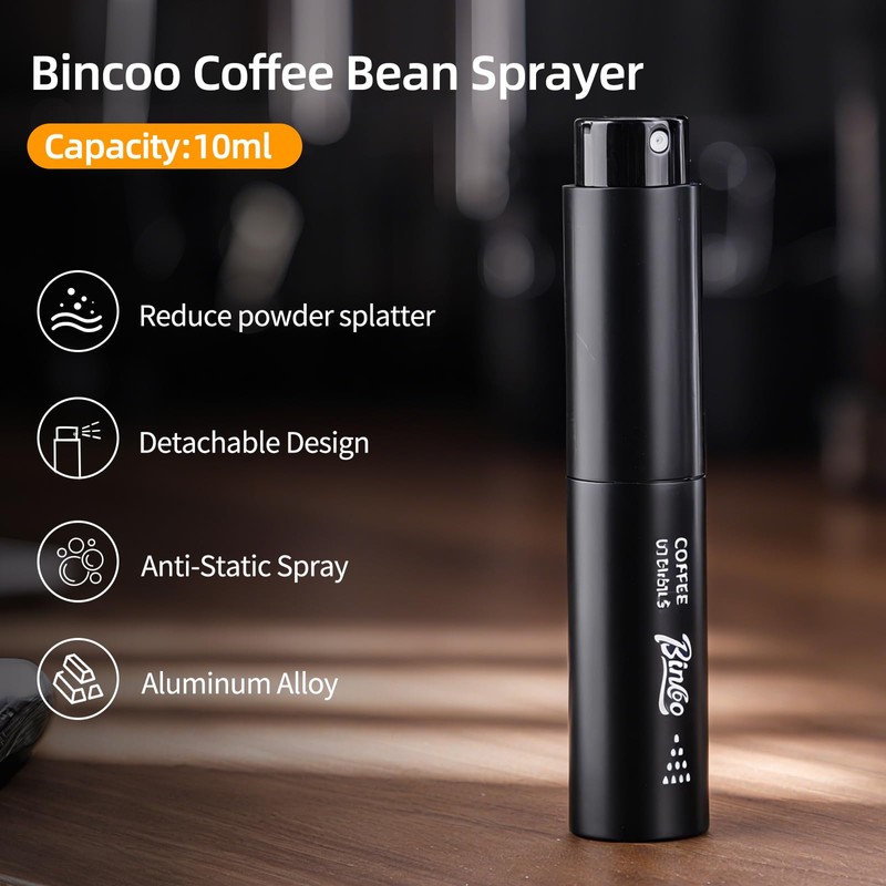 Coffee Spray Bottle - 10ml Capacity Coffee Bean Sprayer, Anti-static