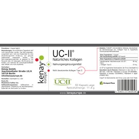 UC II Natural Collagen II (60 Capsules)