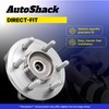 AutoShack Front Wheel Bearing Hub with ABS Driver or Passenger