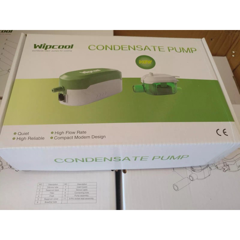 Wipcool Automatic Mini Split AC Condensate Pump Condensation Removal For
