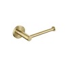 KIBI Circular Toilet Paper Holder for Bathroom Solid Brass Wall