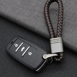 남자키링 고급 스트랩 20대 30대 자동차키추천 깔끔한 열쇠고리 블랙브라운레드 Men's Key Ring Premium Strap Recommended Car Key for 20s and 30s Clean Keychain Black Brown Red