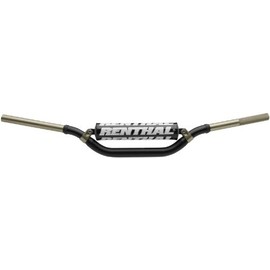 Renthal Twinwall 1 1/8" Handlebar Villopoto/Stewart Bend (#996) Black - Fits: Alta REDSHIFT MX 2017
