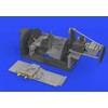Eduard EDB648544 Brassin 1:48-P-38F Cockpit (Tamiya)