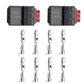 YananAC Pack of 2 4-Pin Rear Light Wiring Harness Plug Rear Light Lamp Plug with Connector Compatible with V-W Seat Benz S Connector 7N0972704