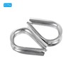 PATIKIL M12 316 Stainless Steel Thimble for 1/2" Dia Wire