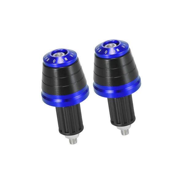A ABSOPRO 2 Stück Universal 18 mm Lenkerendkappen Stöpsel für