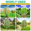 2 Pack Winter Fruit Tree Netting Sets with Zipper Drawstring,