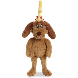Aurora® Whimsical Dr. Seuss™ Max Stuffed Animal - Officially Licensed Plush for Imaginative Play - Perfect for Kids and Adults - Brown 16.5 Inches