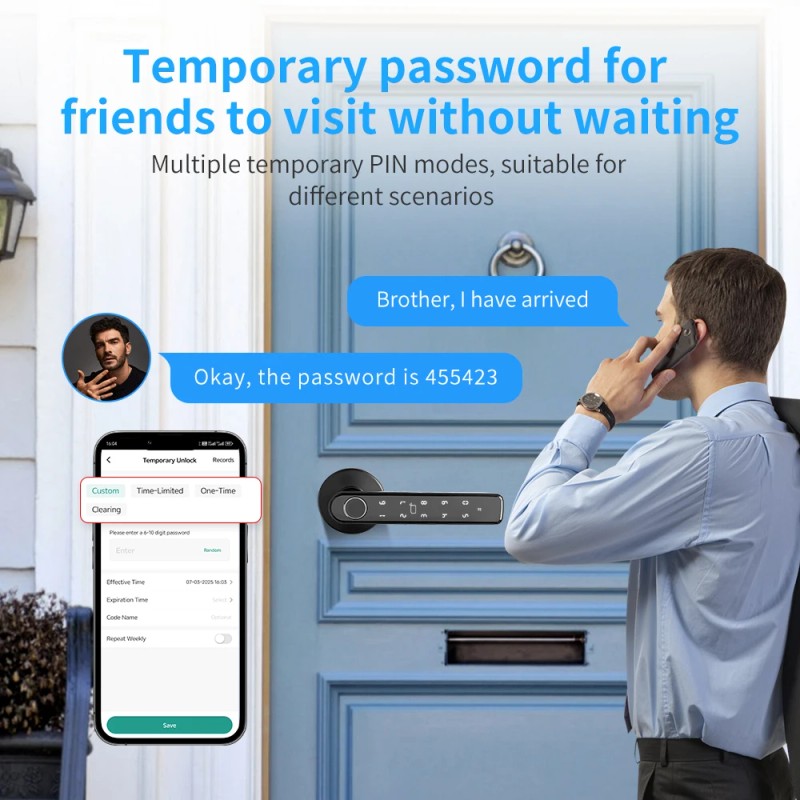 Fingerprint Multiple Unlocking Methods Tool Security Key Cutting Machine APP