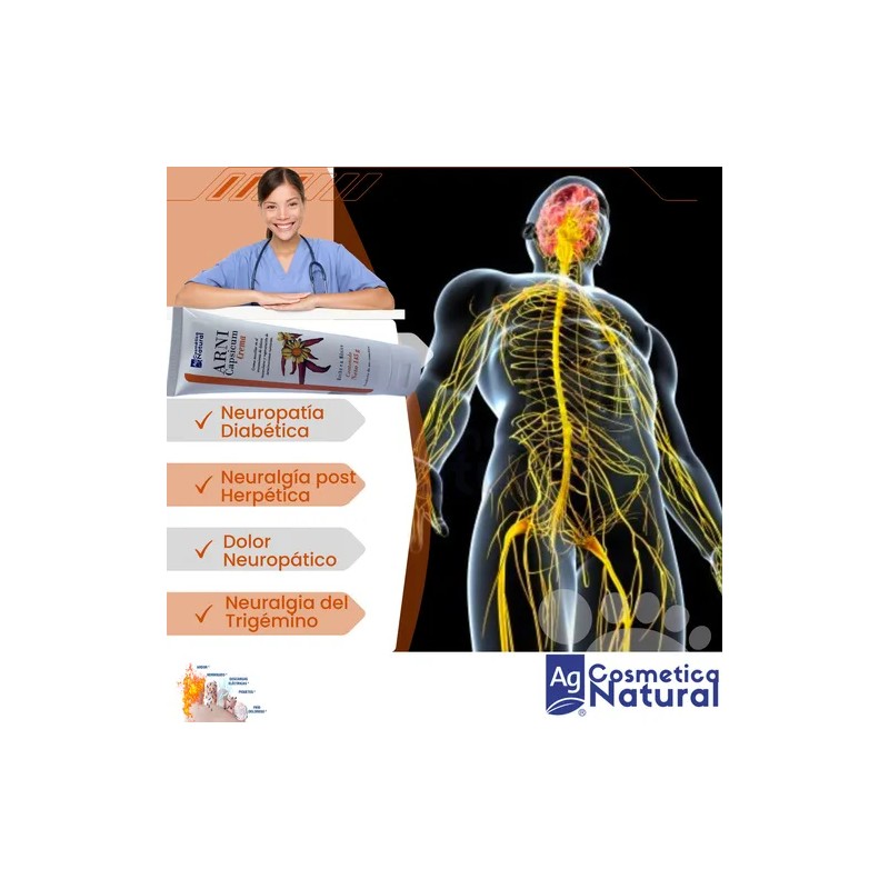 Crema ARNIcapsicum Auxiliar para Neuropatía Diabética
