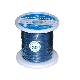 Sanhayato Junfron (R) ETFE Electric Wire AWG30-100 m: Blue