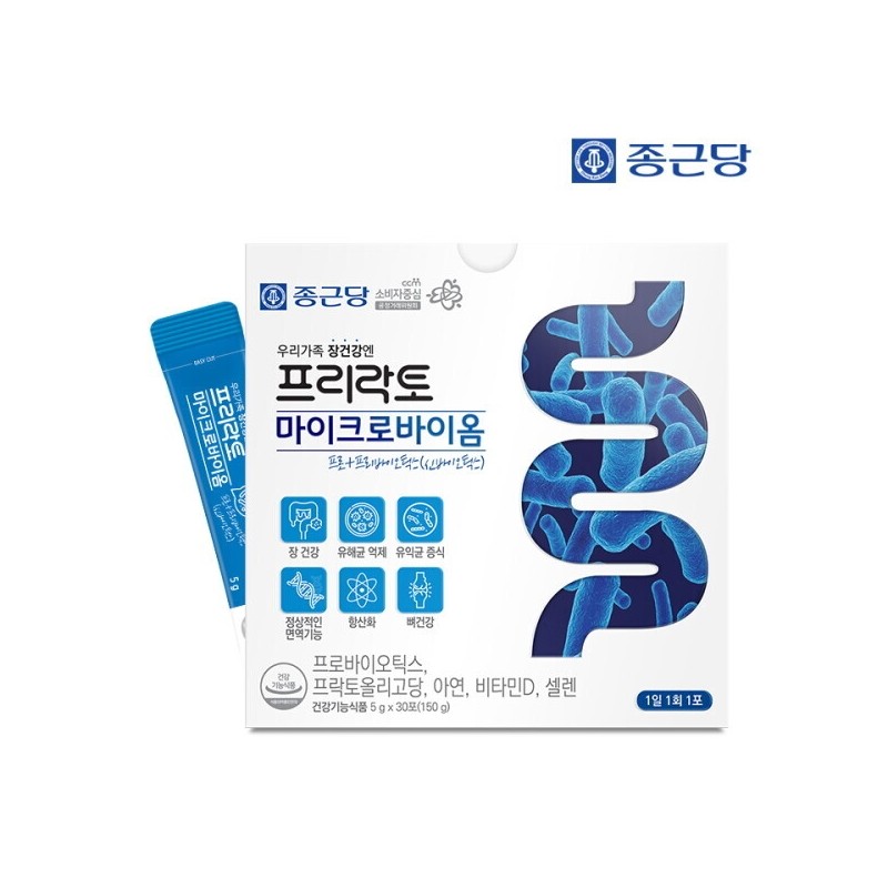 Chong Kun Dang Free Lacto Microbiome Lactobacillus 30 packs 6