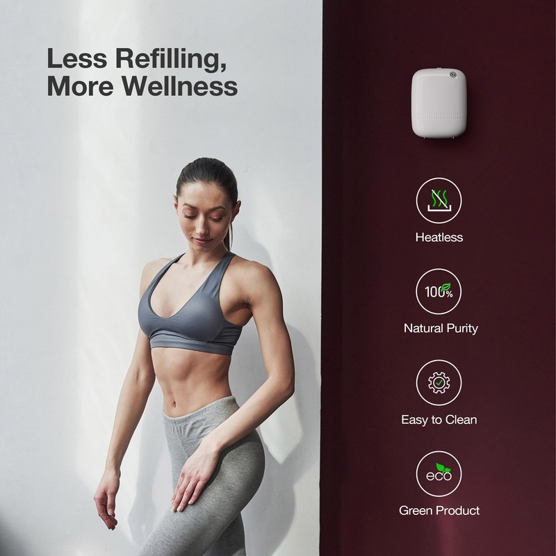 Smart Waterless Essential Oil Diffuser (400 mL Capacity) Hotel Scent