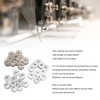 Sewing Machine Bobbins, 30Pcs Metal Bobbin Set Industrial Metal 55623A