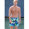 COOLTAN Men's Tan Through Swim Trunks, Topspin, Size Medium