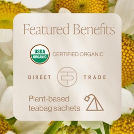 Rishi Tea Garden Party Herbal Tea - Organic, Caffeine Free Sachet Bags, Chamomile Botanical Blend - 15 Count (Pack of 1)