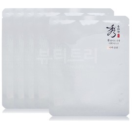 Suryeohan White Ginseng Whitening Mask 33ml X 5 sheets / 수려한 화이트 진생 미백 마스크 33ml X 5매