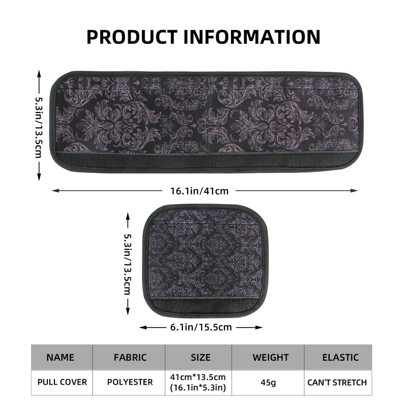 WHSGHGAT Fridge Door Handle Covers, Kitchen and Bathroom Appliance Door