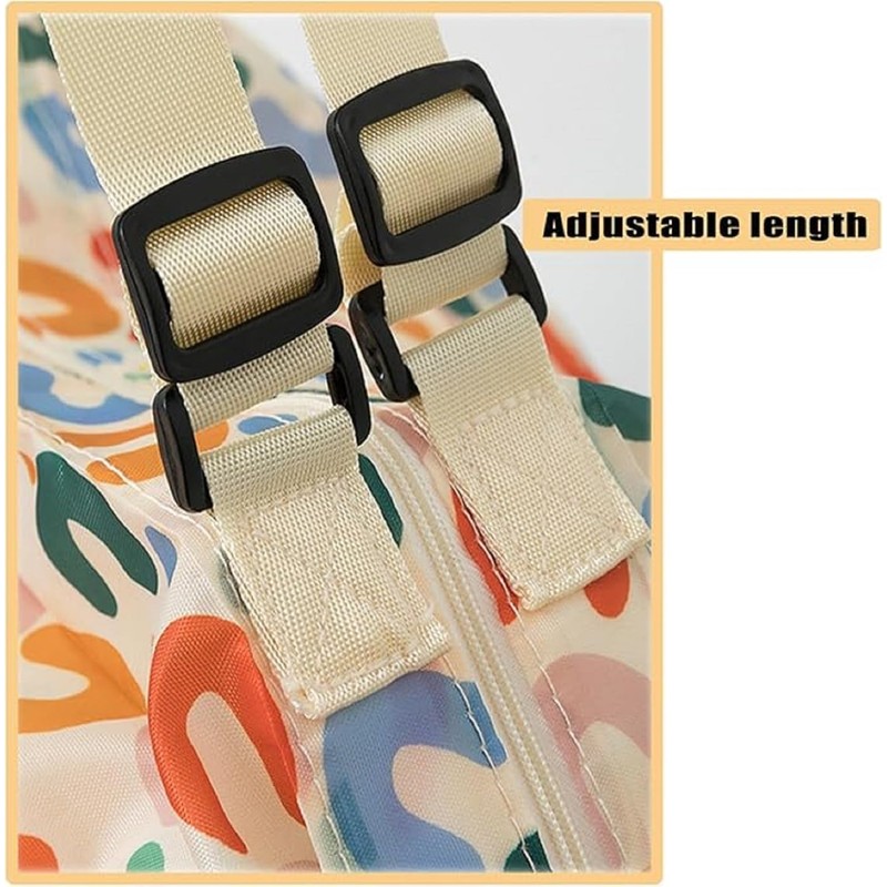 Reusable Shopping Bags, Foldable Grocery Storage Tote, Waterproof Oxford Cloth
