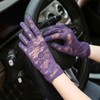 Kingsie Women's Lace Gloves, Thin, UV Protection, Sunscreen, UV Protection,