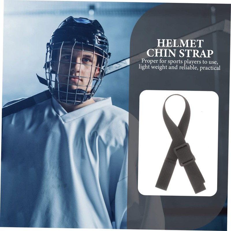 WOONEKY Hockey Sports Helmet Chin Strap Supply Adjustable Polyester Chin
