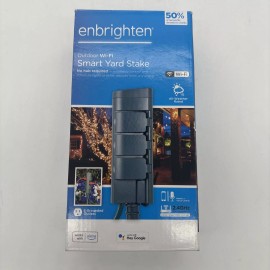 Smart Yard Stake 125-Volt 6-Outlet Wi-Fi Outdoor Smart Plug Alexa & Google Compatible Christmas