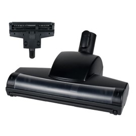 VPC Air Driven Turbo Brush Floorhead Compatible with Miele Canister Vacuums | Low-Medium Pile Carpet | 1 3/8 inch (35mm) Inner Diameter (Black)