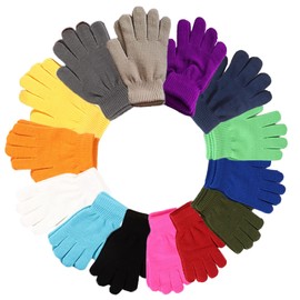 nijimomo Colored Gloves, Colored Work Gloves, Theater Set, Crafts, Adults, Work, 14 Colors, 14 Pairs (14)