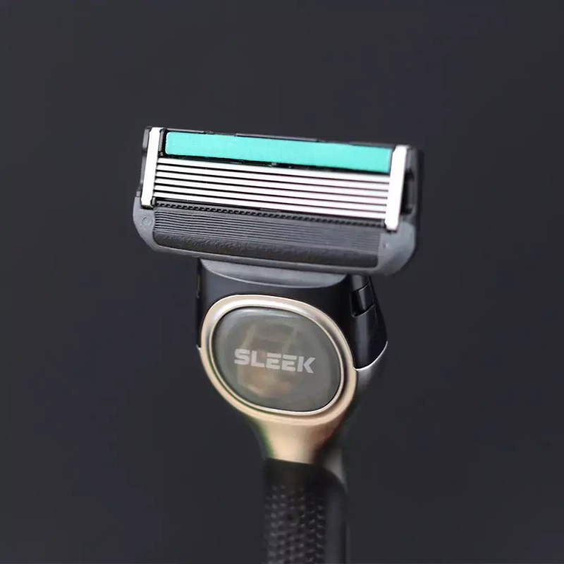 Slick Edge 슬릭 엣지 면도기 면도핸들 1 + 면도날 2입