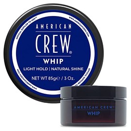 AMERICAN CREW Crema Para El Peinado De Látigo Para Hombres, Como Gel Para El Cabello Con Fijación Ligera Y Brillo Natural, 3 Oz (Paquete De 1) Todos