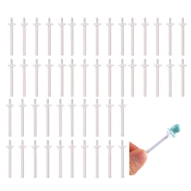 ALLVD Nose Hair Removal Wax Sticks, 50 Pcs Nose Hair Removal Removal Removal Sticks, Hypoallergenic, Clean Removal