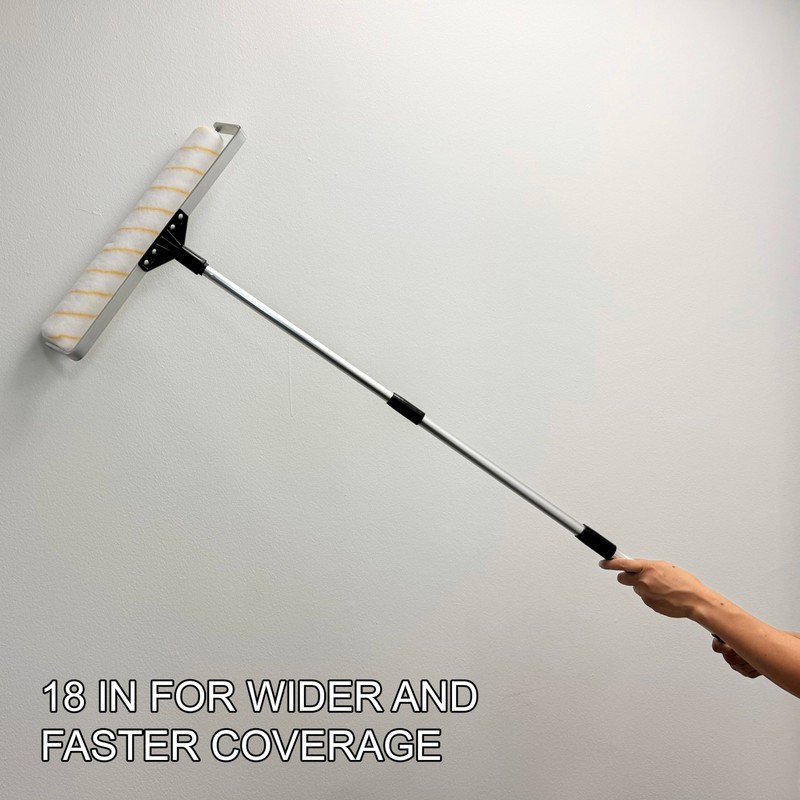 Allgala 18 Inch Painting Roller Kit Pro Grade 10 PC