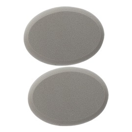 IWOWHERO 2pcs Powder Puff for Makeup Application Soft Velour Face Puff for Pressed Loose Powder for Women Home Salon and Travel Use