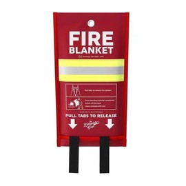 The Extinguisher Guys Premium Emergency Fire Blanket - 1 Pack - 40"x40" Durable Fiberglass Fire Blanket for Home and Kitchen - Fire Safety & Emergency Supplies - Home Essentials