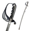 etrading Military Ceremonial Sword U.S. Army Officer Saber Acid Etching