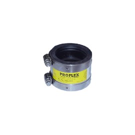 Fernco 3000-22 Proflex Shielded Pipe Coupling Connector Cast Iron, Plastic, Steel, or Extra-Heavy Cast Iron 2" to 2"