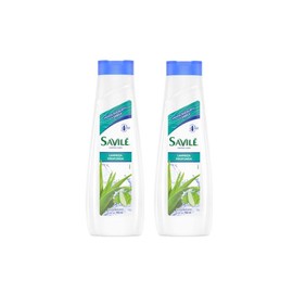 Savile Mexican Shampoos 2-1 PACK with 2 Aloe - Gentle Cleanser for Daily Haircare - Specification: Sabila,Menta,Y Eucalipto / Mint,Aloe & Eucalyptus