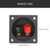 10PCS Square 2-Way Speaker Box Terminal Cup Spring Loaded Jacks